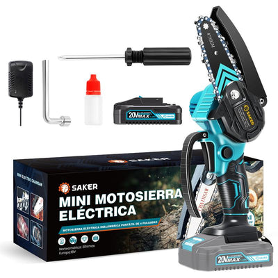 Mini Motosierras, Motosierras Portátiles, Aserradoras Pequeñas Inalámbricas, Aserradoras Para Patios Y Jardines