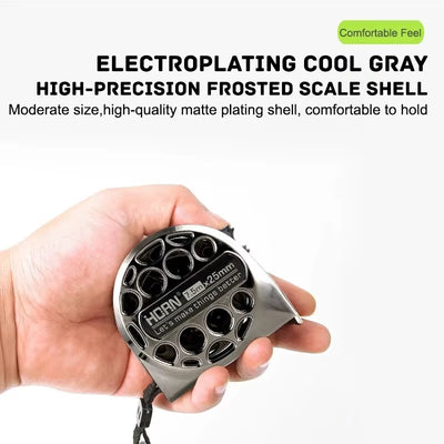 3/5/7.5M Metric Tape Measure Stainless Steel Anti-Corrosion Retractable Metric Ruler Hollow Design Woodworking Measuring Tool