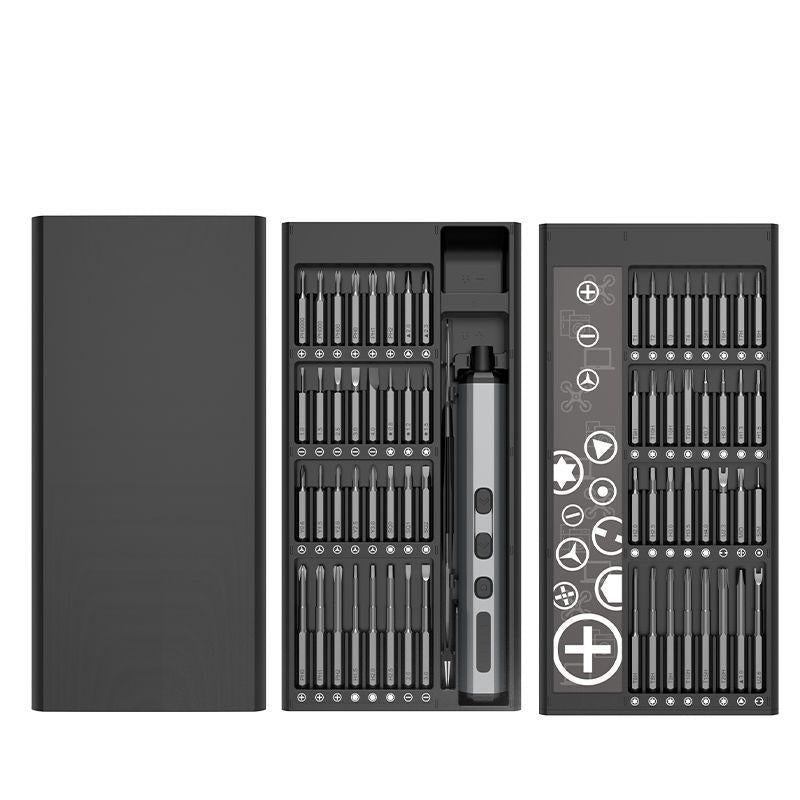 The Perfect Valentine'S Day Gift.Electric Screwdriver.Electric Screwdriver 68 in 1 Precision Screwdriver Set, Rechargeable Cordless Electric Screwdriver Tool Kit with LED Lights for Glasses Watch Phone,A Daily Gift Choice for Dad and Friends