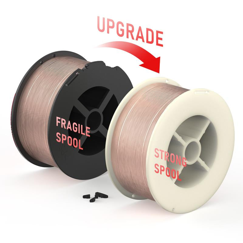 YESWELDER ER70S-6 Mild Carbon Steel MIG Welding Wire | 2LB Spool .023"/.030"/.035" Diameter Solid Gas MIG Wire