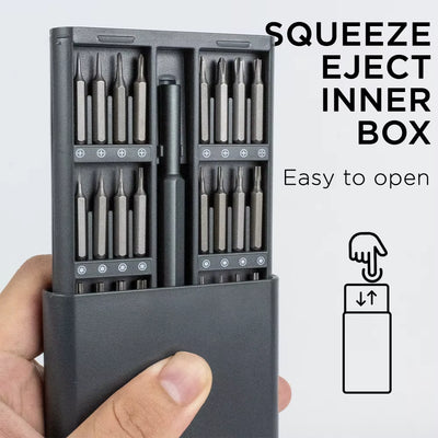 25/63 in 1 Magnetic Precision Screwdriver Set Mini Tools Kit for Mobile Phone PC Repair Professional Hardware with Torx Hex Bits