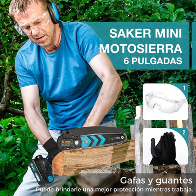 Mini Motosierras, Motosierras Portátiles, Aserradoras Pequeñas Inalámbricas, Aserradoras Para Patios Y Jardines