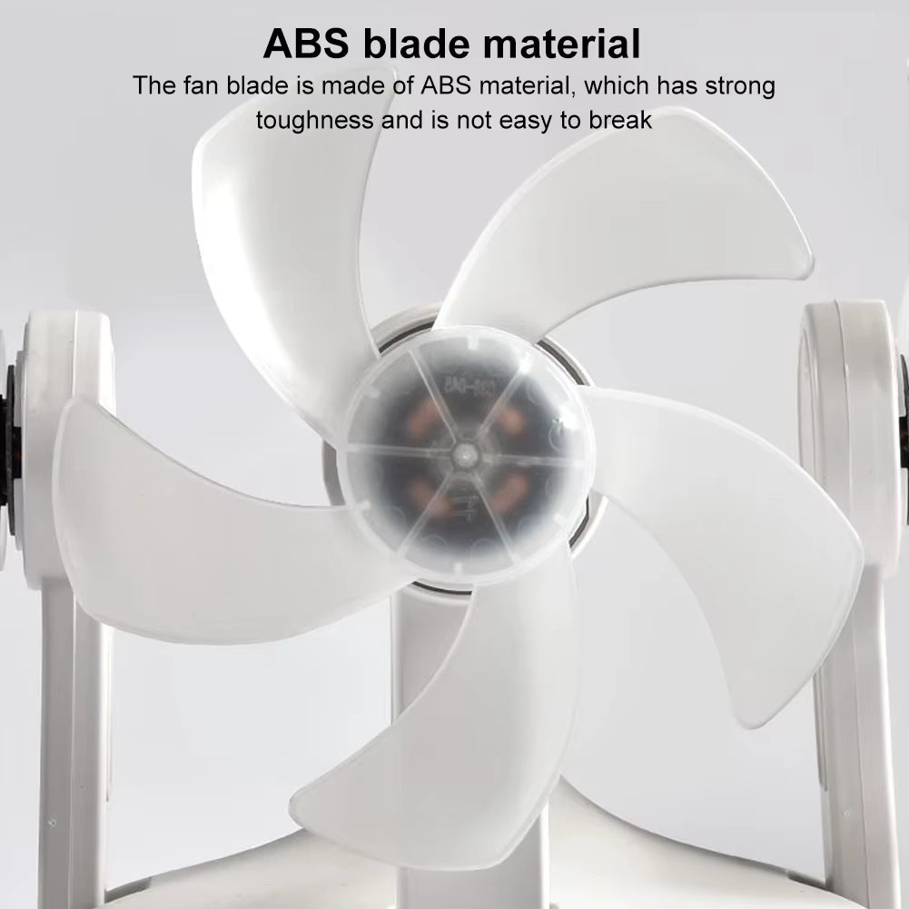 2 in 1 Hanging Fan with LED Light E27 Universal Dimming Drone Fan Silent Ceiling Drone Fan for Dining Room Bedroom Living Room