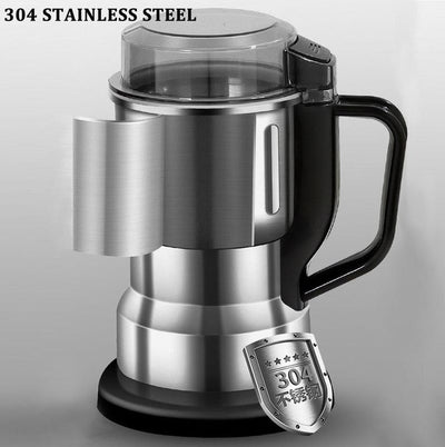 400W Multi-Function Electric Coffee Bean Grinder, Kitchen Tool Crusher, High Power Fast Grinding Food Grade Coffee Maker, Electric Coffee Stainless Steel Plug and Play Blender, Food Grain Spice Coffee Bean Processor.