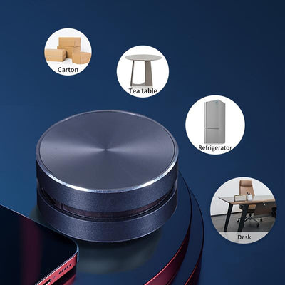 Mini Bone Conduction Wireless Audio Speaker, Absorbs Different Music Effects on Different Objects (Cartons/Glass/Cups, Etc.) Connect with Smartphone