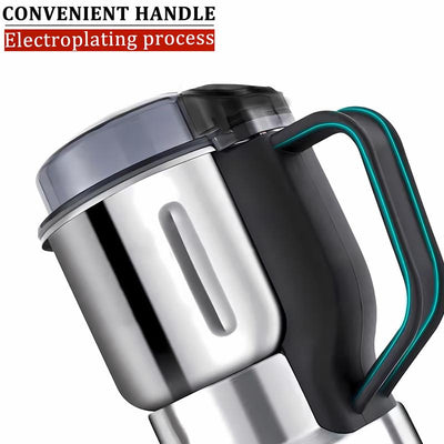 400W Multi-Function Electric Coffee Bean Grinder, Kitchen Tool Crusher, High Power Fast Grinding Food Grade Coffee Maker, Electric Coffee Stainless Steel Plug and Play Blender, Food Grain Spice Coffee Bean Processor.