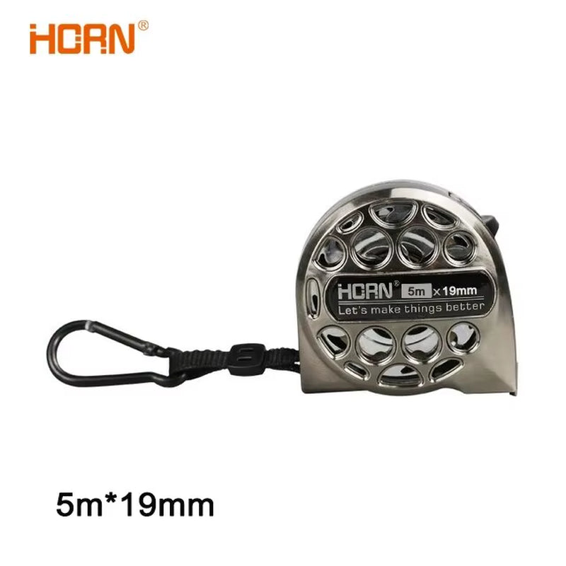 3/5/7.5M Metric Tape Measure Stainless Steel Anti-Corrosion Retractable Metric Ruler Hollow Design Woodworking Measuring Tool